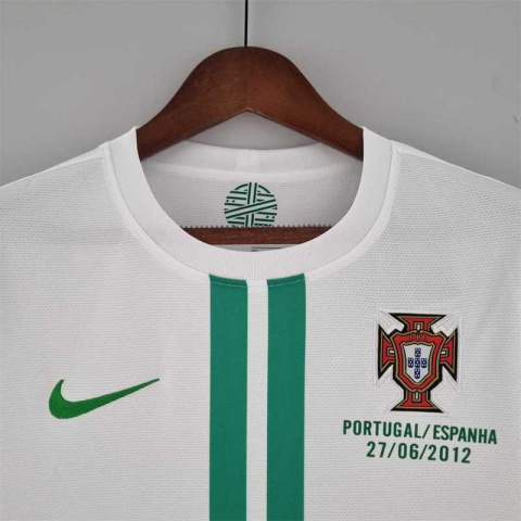 KOSZULKA PIŁKARSKA PORTUGALIA 2012 AWAY RETRO DŁ RĘKAW KOSZULKA PIŁKARSKA PORTUGALIA 2012 AWAY RETRO DŁ RĘKAW