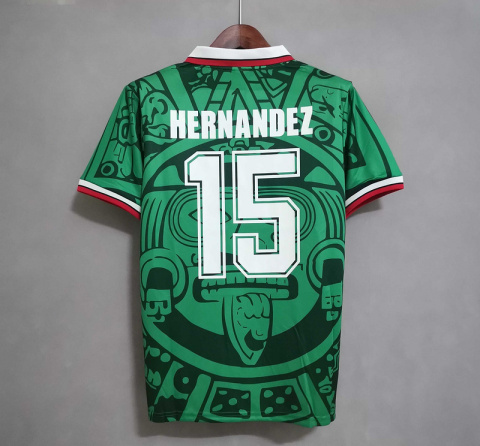 Koszulka Piłkarska Meksyk 1998 Home Retro Koszulka Piłkarska Meksyk 1998 Home Retro