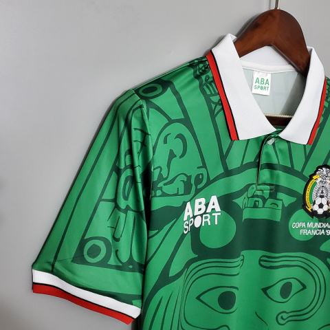 Koszulka Piłkarska Meksyk 1998 Home Retro Koszulka Piłkarska Meksyk 1998 Home Retro