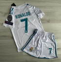 Komplet Piłkarski Dziecięcy Real Madryt 2017/2018 Retro, Ronaldo Komplet Piłkarski Dziecięcy Real Madryt 2017/2018 Retro, Ronaldo