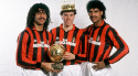 Koszulka Piłkarska AC Milan 1988/1989 Home Retro Długi Rękaw Koszulka Piłkarska AC Milan 1988/1989 Home Retro Długi Rękaw