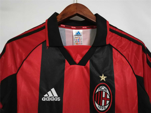 Koszulka Piłkarska AC Milan 1998/1999 Retro Koszulka Piłkarska AC Milan 1998/1999 Retro