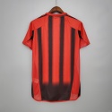 Koszulka Piłkarska AC Milan 2004/2005 Home Retro Koszulka Piłkarska AC Milan 2004/2005 Home Retro
