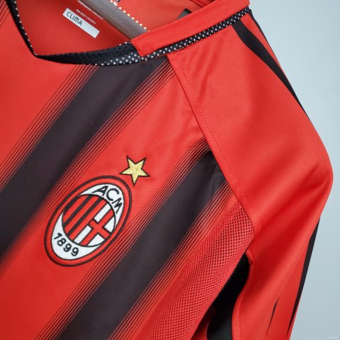Koszulka Piłkarska AC Milan 2004/2005 Home Retro Koszulka Piłkarska AC Milan 2004/2005 Home Retro