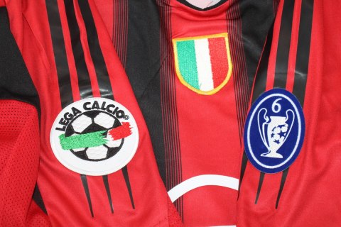 Koszulka Piłkarska AC Milan 2004/2005 Home Retro Koszulka Piłkarska AC Milan 2004/2005 Home Retro