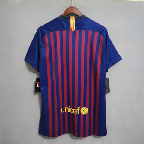 Koszulka Piłkarska FC Barcelona 2018/2019 Retro, Messi, Suarez, Iniesta, Xavi Koszulka Piłkarska FC Barcelona 2018/2019 Retro, Messi, Suarez, Iniesta, Xavi