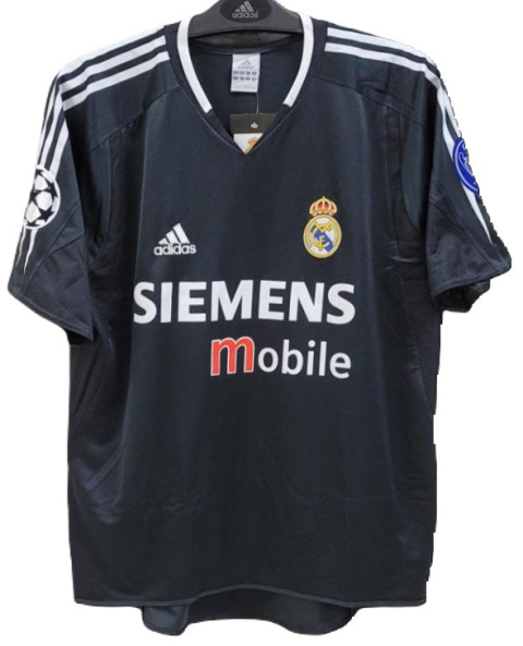 Koszulka Piłkarska Real Madryt 2004/2005 Away Retro, Ronaldo, Zidane, Beckham Koszulka Piłkarska Real Madryt 2004/2005 Away Retro, Ronaldo, Zidane, Beckham