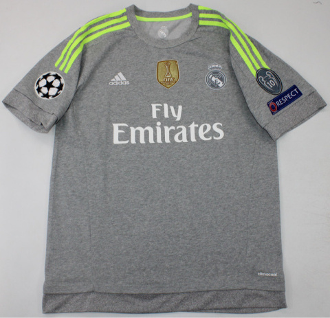 Koszulka Piłkarska Real Madryt 2015/2016 Away Retro, Ronaldo Koszulka Piłkarska Real Madryt 2015/2016 Away Retro, Ronaldo