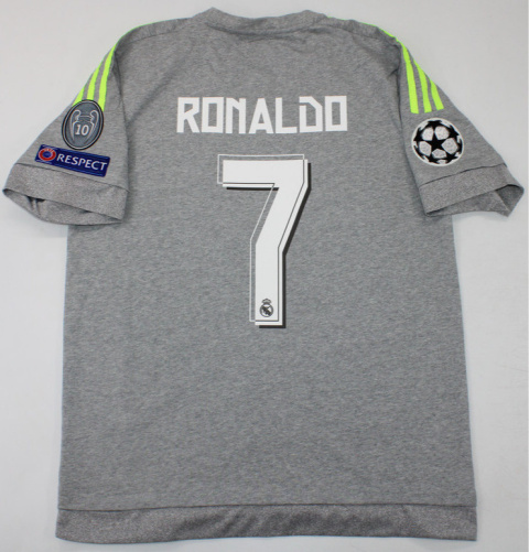 Koszulka Piłkarska Real Madryt 2015/2016 Away Retro, Ronaldo Koszulka Piłkarska Real Madryt 2015/2016 Away Retro, Ronaldo