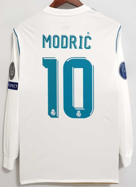 Koszulka Piłkarska Real Madryt 2017/2018 Retro Dł. rękaw,Ronaldo Koszulka Piłkarska Real Madryt 2017/2018 Retro Dł. rękaw,Ronaldo