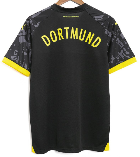 Koszulka Piłkarska Borussia Dortmund 2023/2024 Away Fan Koszulka Piłkarska Borussia Dortmund 2023/2024 Away Fan