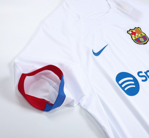 Koszulka Piłkarska FC Barcelona 2023/2024 Away Fan, Lewandowski, Koszulki Piłkarskie Ligi Hiszpańskiej Koszulka Piłkarska FC Barcelona 2023/2024 Away Fan, Lewandowski, Koszulki Piłkarskie Ligi Hiszpańskiej