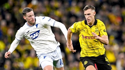 Koszulka Piłkarska TSG 1899 Hoffenheim 2023/2024 Away Fan Koszulka Piłkarska TSG 1899 Hoffenheim 2023/2024 Away Fan