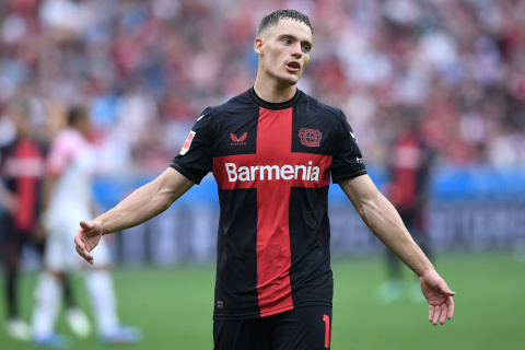 Koszulka Piłkarska Bayer 04 Leverkusen 2023/2024 Home Fan Koszulka Piłkarska Bayer 04 Leverkusen 2023/2024 Home Fan