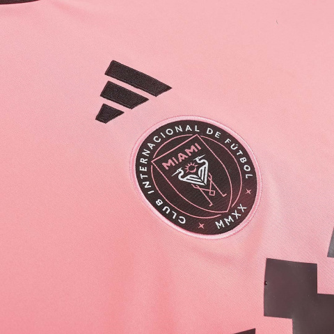 Koszulka piłkarska Inter Miami 2024/2025 Home Fan, Messi, Suarez Koszulka piłkarska Inter Miami 2024/2025 Home Fan, Messi, Suarez