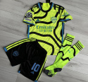Piłkarski KompletStrój Dziecięcy Arsenal Londyn Away 2023/2024 - kup online Pilkarskiekoszulkiretro.pl , Saka, Odegaard Piłkarski KompletStrój Dziecięcy Arsenal Londyn Away 2023/2024 - kup online Pilkarskiekoszulkiretro.pl , Saka, Odegaard