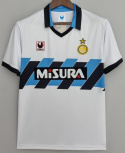 Koszulka Piłkarska Inter Mediolan 1990/1991 Away Retro, Matthaus, Bergomi, Klinsmann Koszulka Piłkarska Inter Mediolan 1990/1991 Away Retro, Matthaus, Bergomi, Klinsmann
