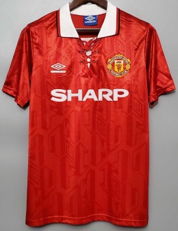 Koszulka Piłkarska Manchester United 1993/94 Home Retro, Cantona, Giggs