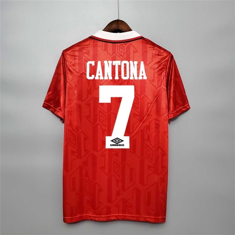 Koszulka Piłkarska Manchester United 1993/94 Home Retro, Cantona, Giggs Koszulka Piłkarska Manchester United 1993/94 Home Retro, Cantona, Giggs