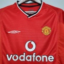 Koszulka Piłkarska Manchester United 2000/2001 Home Retro, Beckham, Scholes, Giiggs Koszulka Piłkarska Manchester United 2000/2001 Home Retro, Beckham, Scholes, Giiggs