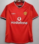 Koszulka Piłkarska Manchester United 2000/2001 Home Retro, Beckham, Scholes, Giiggs Koszulka Piłkarska Manchester United 2000/2001 Home Retro, Beckham, Scholes, Giiggs