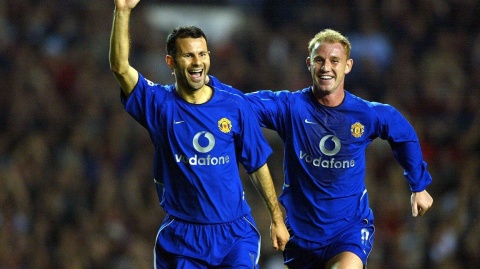 Koszulka Piłkarska Manchester United 2002/2003 Away Retro Koszulka Piłkarska Manchester United 2002/2003 Away Retro