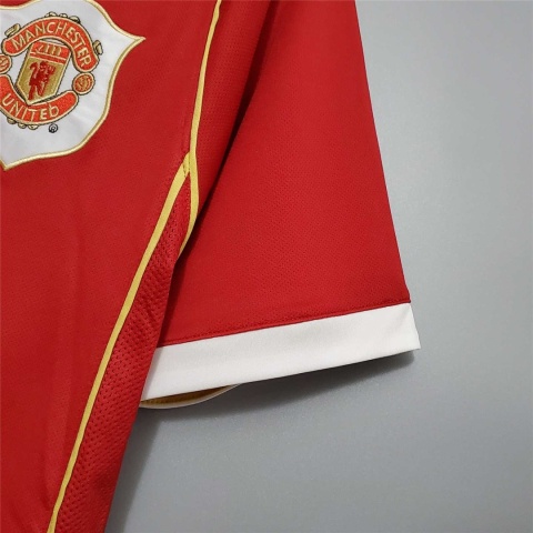 Koszulka Piłkarska Manchester United 2006/2007 Home Retro, Ronaldo, Scholes, Giggs Koszulka Piłkarska Manchester United 2006/2007 Home Retro, Ronaldo, Scholes, Giggs
