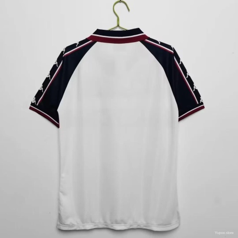 Koszulka Piłkarska Manchester City 1997/1998 Away Retro Koszulka Piłkarska Manchester City 1997/1998 Away Retro
