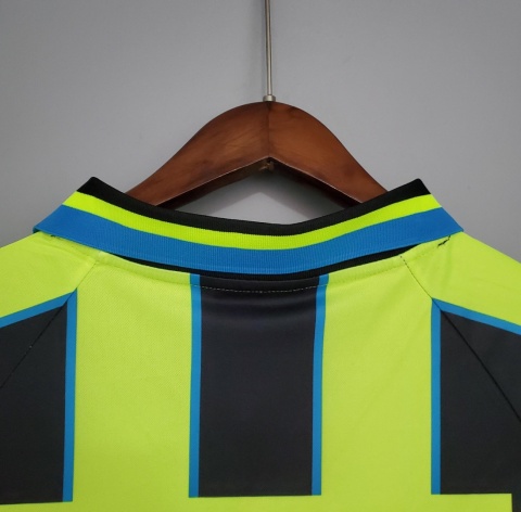 Koszulka Piłkarska Manchester City 1998/1999 Away Retro Koszulka Piłkarska Manchester City 1998/1999 Away Retro