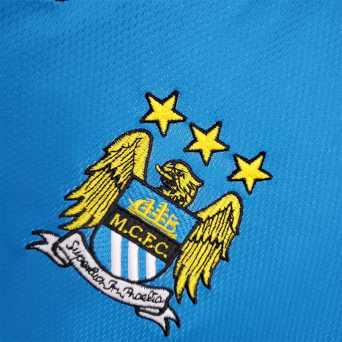 Koszulka Piłkarska Manchester City 1998/1999 Home Retro Koszulka Piłkarska Manchester City 1998/1999 Home Retro