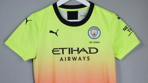 Koszulka Piłkarska Manchester City 2019/2020 3rd Retro, De Bruyne Koszulka Piłkarska Manchester City 2019/2020 3rd Retro, De Bruyne