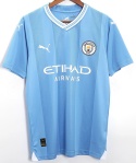 Koszulka Manchester City Home 2023/2024 Fan, Haaland, De Bruyne, Koszulki Piłkarskie Ligi Angielskiej Koszulka Manchester City Home 2023/2024 Fan, Haaland, De Bruyne, Koszulki Piłkarskie Ligi Angielskiej