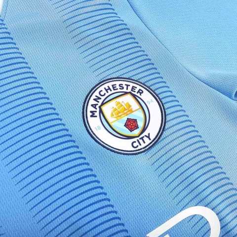 Koszulka Manchester City Home 2023/2024 Fan, Haaland, De Bruyne, Koszulki Piłkarskie Ligi Angielskiej Koszulka Manchester City Home 2023/2024 Fan, Haaland, De Bruyne, Koszulki Piłkarskie Ligi Angielskiej