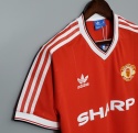 Koszulka Piłkarska Manchester United 1982/1984 Home Retro Koszulka Piłkarska Manchester United 1982/1984 Home Retro
