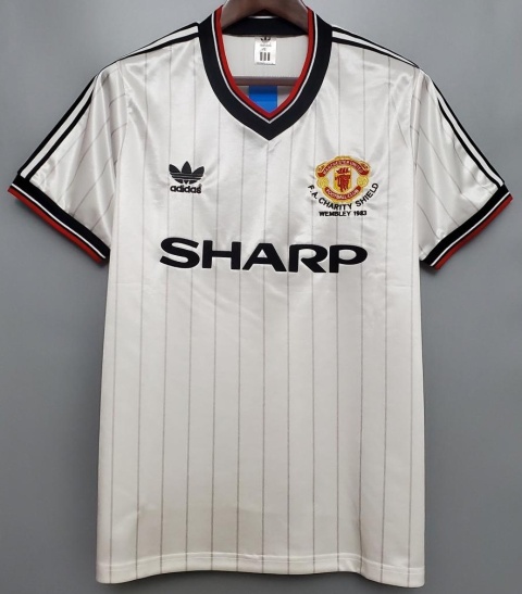 Koszulka Piłkarska Manchester United 1983/1984 Away Retro Koszulka Piłkarska Manchester United 1983/1984 Away Retro