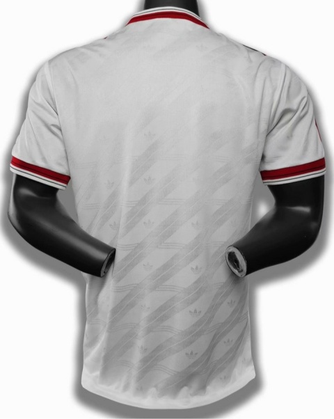 Koszulka Piłkarska Manchester United 1986/1988 Away White Retro Koszulka Piłkarska Manchester United 1986/1988 Away White Retro