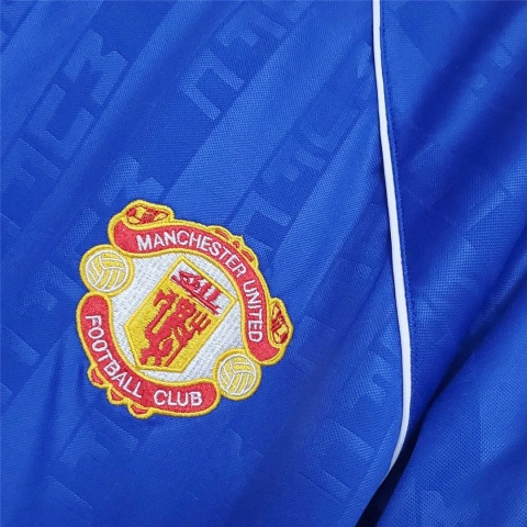 Koszulka Piłkarska Manchester United 1989/1990 Away Retro Koszulka Piłkarska Manchester United 1989/1990 Away Retro
