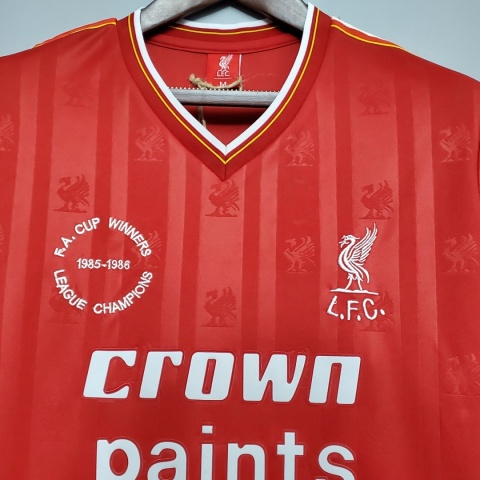 Koszulka Piłkarska LiverpoolFC 1985/1986 Home Retro, Dalglish Koszulka Piłkarska LiverpoolFC 1985/1986 Home Retro, Dalglish