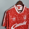 Koszulka Piłkarska Liverpool FC 1989/1991 Home Retro Koszulka Piłkarska Liverpool FC 1989/1991 Home Retro