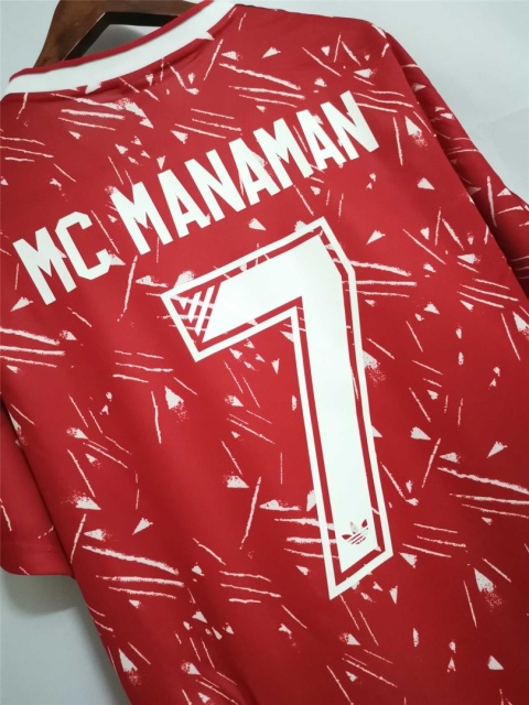 Koszulka Piłkarska Liverpool FC 1989/1991 Home Retro Koszulka Piłkarska Liverpool FC 1989/1991 Home Retro