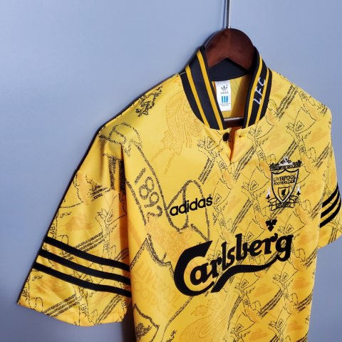 Koszulka Piłkarska Liverpool FC 1995/1996 3rd Retro, Fowler, McManaman Koszulka Piłkarska Liverpool FC 1995/1996 3rd Retro, Fowler, McManaman