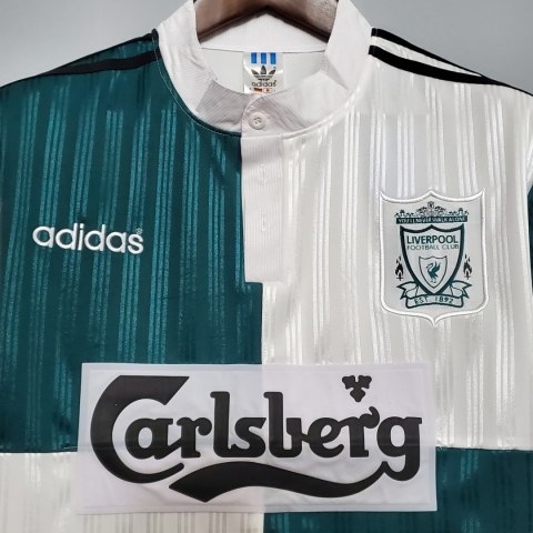 Koszulka Piłkarska Liverpool FC 1995/1996 Away Retro, Fowler Koszulka Piłkarska Liverpool FC 1995/1996 Away Retro, Fowler