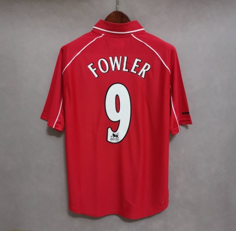 Koszulka Piłkarska Liverpool FC 2000/2001 Home Retro, Fowler, Owen, Gerrard Koszulka Piłkarska Liverpool FC 2000/2001 Home Retro, Fowler, Owen, Gerrard