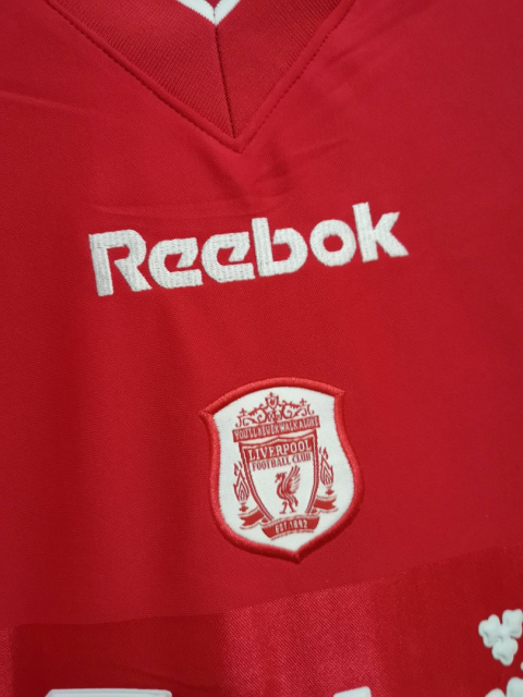 Koszulka Piłkarska Liverpool FC 2000/2001 Home Retro, Fowler, Owen, Gerrard Koszulka Piłkarska Liverpool FC 2000/2001 Home Retro, Fowler, Owen, Gerrard