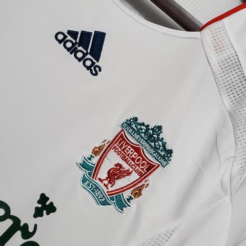 Koszulka Piłkarska Liverpool FC 2006/2007 Away Retro, Gerrard, Torres Koszulka Piłkarska Liverpool FC 2006/2007 Away Retro, Gerrard, Torres
