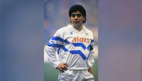 Koszulka Piłkarska SSC Napoli 1988/1989 Away Retro Koszulka Piłkarska SSC Napoli 1988/1989 Away Retro