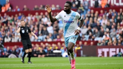 Koszulka piłkarska Crystal Palace 2023/2024 Away FAN Koszulka piłkarska Crystal Palace 2023/2024 Away FAN