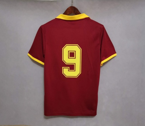 Koszulka Piłkarska AS Roma 1989/1990 Home Retro, Voller Koszulka Piłkarska AS Roma 1989/1990 Home Retro, Voller