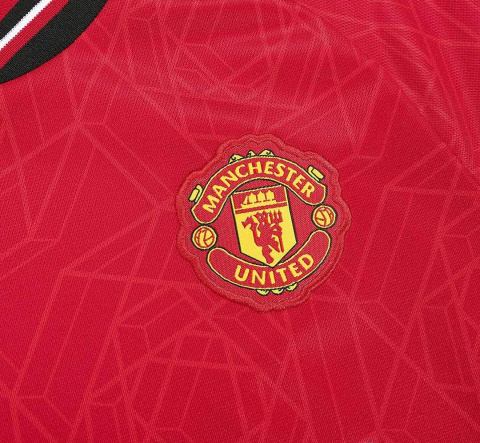 Piłkarski Komplet Strój Dziecięcy Manchester United Home 2023/2024 Piłkarski Komplet Strój Dziecięcy Manchester United Home 2023/2024