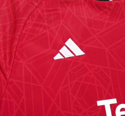 Piłkarski Komplet Strój Dziecięcy Manchester United Home 2023/2024 Piłkarski Komplet Strój Dziecięcy Manchester United Home 2023/2024